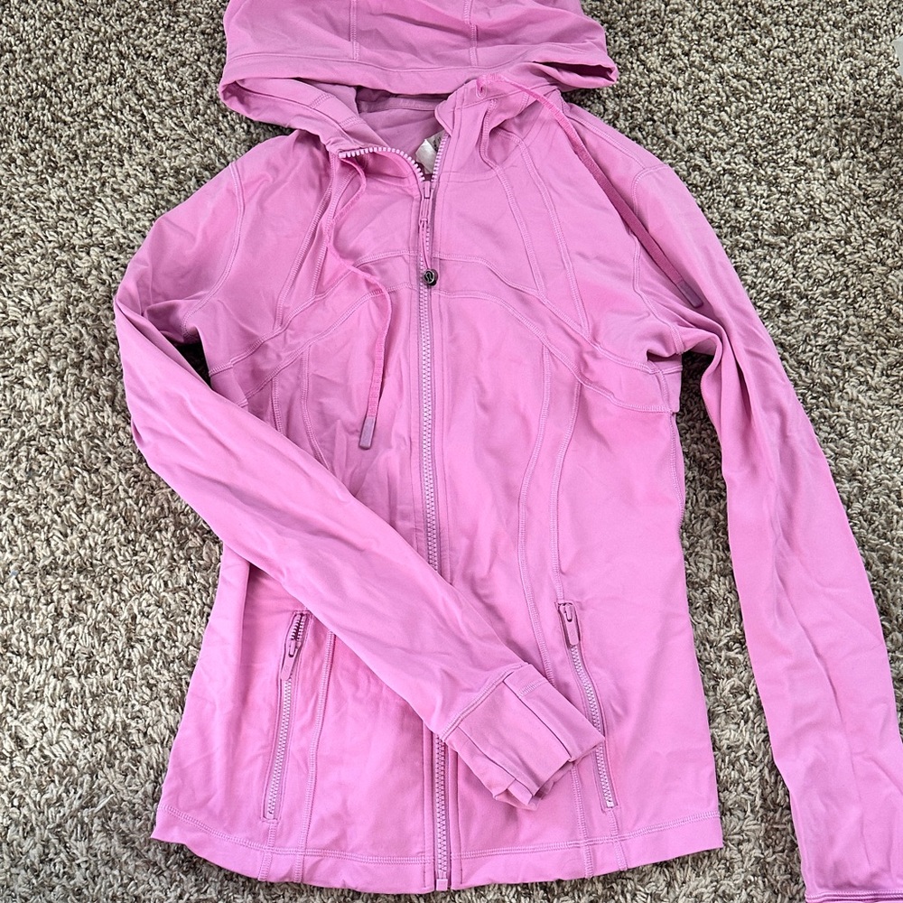Lululemon hooded define jacked DAHLIA MAUVE